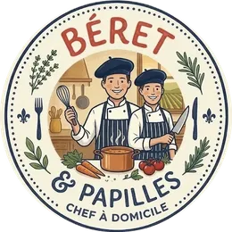 Logo Béret & Papilles, chef à domicile